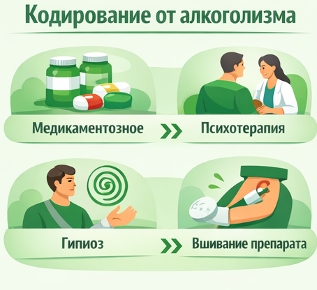 кодирование от алкоголизма в Пикалёво Санати